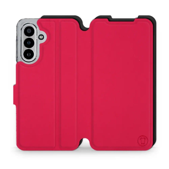 Hülle für Samsung Galaxy A17 5G - Farbe Rot mit Schwarz