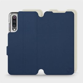 Hülle für Xiaomi Mi 9 - Farbe Marineblau mit Platin