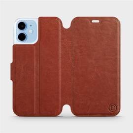 Hülle für Apple iPhone 12 mini - Farbe Brown&Orange