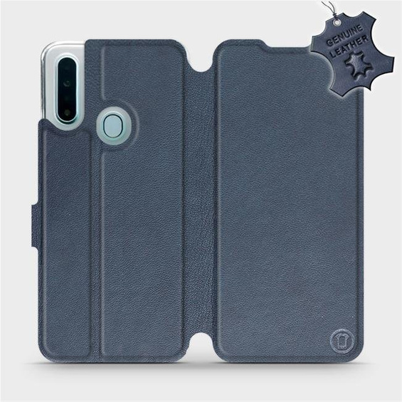 Hülle für OPPO A31 - Farbe Blue Leather