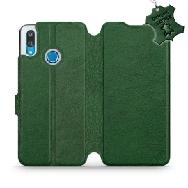Hülle für Huawei P Smart 2019 - Farbe Green Leather