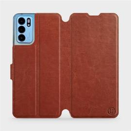 Hülle für OPPO Reno 6 5G - Farbe Brown&Gray