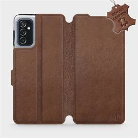 Hülle für Samsung Galaxy M52 5G - Farbe Brown Leather