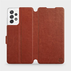 Hülle für Samsung Galaxy A72 - Farbe Brown&Gray