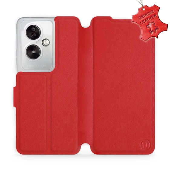 Hülle für OPPO A79 5G - Farbe Red Leather