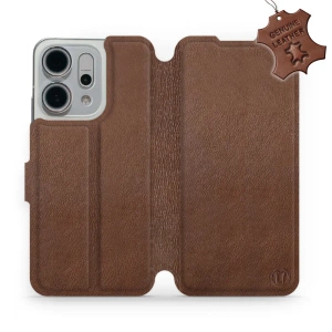 Hülle für OPPO Reno 14 5G - Farbe Brown Leather