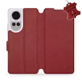 Hülle für OPPO Reno 10 Pro 5G - Farbe Dark Red Leather