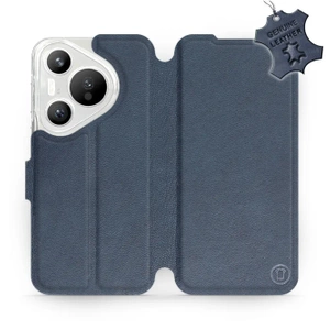 Hülle für Huawei Pura 70 - Farbe Blue Leather