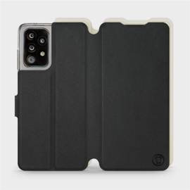 Hülle für Samsung Galaxy A52S 5G - Farbe Schwarz mit Platin