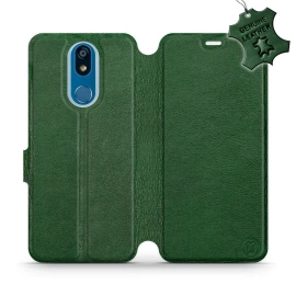 Hülle für LG K40 - Farbe Green Leather