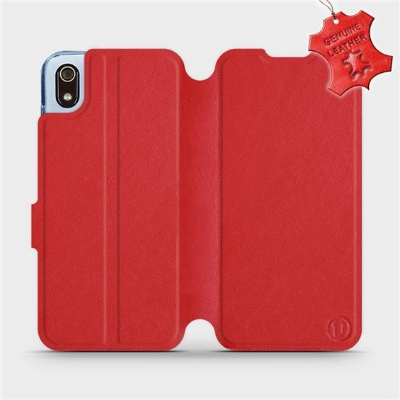 Hülle für Xiaomi Redmi 7A - Farbe Red Leather
