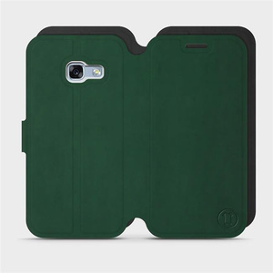 Hülle für Samsung Galaxy A3 2017 - Farbe Grün mit Schwarz