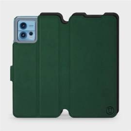 Hülle für Motorola Moto G72 - Farbe Grün mit Schwarz