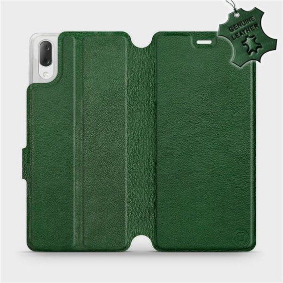 Hülle für Sony Xperia L3 - Farbe Green Leather