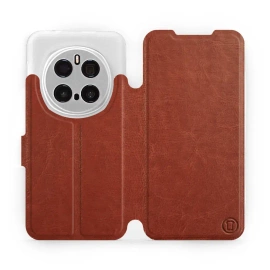 Hülle für Huawei Honor Magic7 Pro 5G - Farbe Brown&Orange