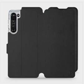 Hülle für Motorola Edge - Farbe Schwarz mit Schwarz