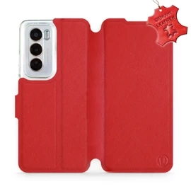 Hülle für OPPO Reno 12 Pro 5G - Farbe Red Leather