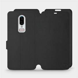 Hülle für OnePlus 6 A6000 - Farbe Schwarz mit Schwarz