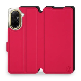 Hülle für Xiaomi Redmi A5 - Farbe Rot mit Schwarz