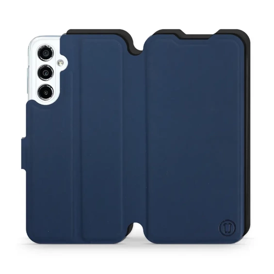 Hülle für Samsung Galaxy M34 5G - Farbe Marine mit Schwarz