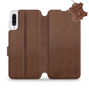 Hülle für Samsung Galaxy A30s - Farbe Brown Leather