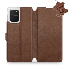 Hülle für Samsung Galaxy S10 Lite - Farbe Brown Leather