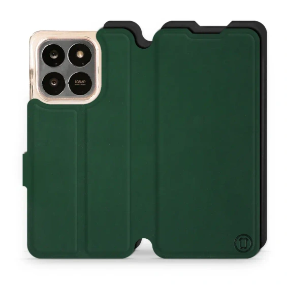 Hülle für Huawei Honor X7d - Farbe Grün mit Schwarz