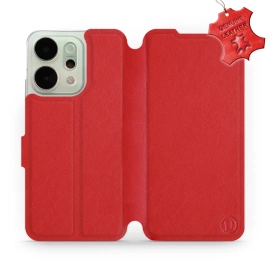 Hülle für OPPO Reno 14 Pro 5G - Farbe Red Leather