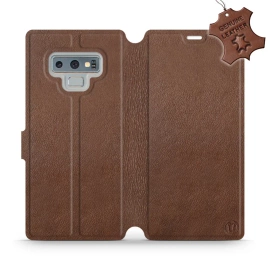Hülle für Samsung Galaxy Note 9 - Farbe Brown Leather