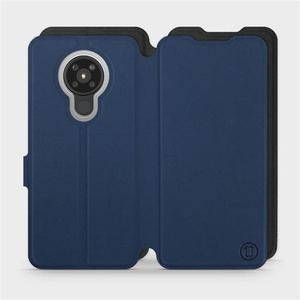 Hülle für Nokia 5.3 - Farbe Marine mit Schwarz