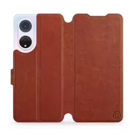 Hülle für OPPO A98 5G - Farbe Brown&Gray