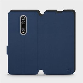 Hülle für Xiaomi Mi 9T Pro - Farbe Marine mit Schwarz