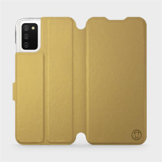 Hülle für Samsung Galaxy A03S - Farbe Gold&Gray