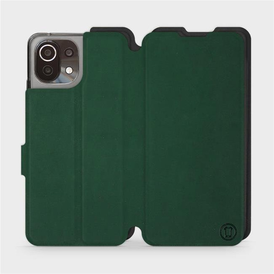 Hülle für Xiaomi Mi 11 Lite - Farbe Grün mit Schwarz