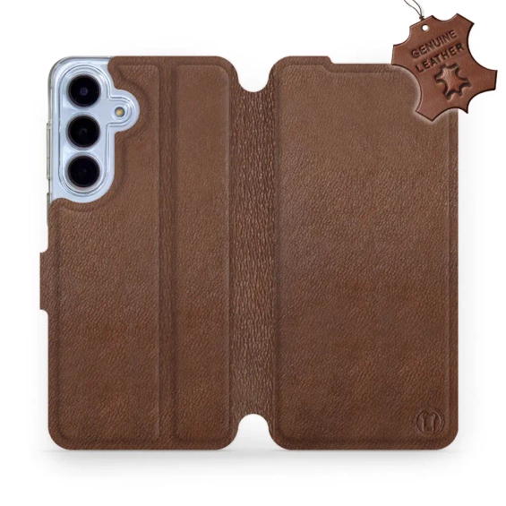 Hülle für Samsung Galaxy S25 FE 5G - Farbe Brown Leather