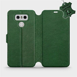 Hülle für LG G6 - Farbe Green Leather