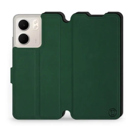 Hülle für OPPO A5x - Farbe Grün mit Schwarz