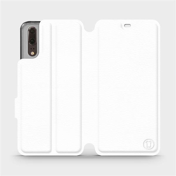 Hülle für Huawei P20 - Farbe White&Orange