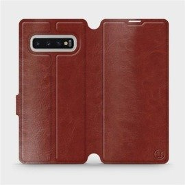 Hülle für Samsung Galaxy S10 Plus - Farbe Brown&Gray