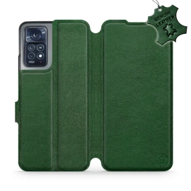 Hülle für Xiaomi Redmi Note 11 Pro 5G - Farbe Green Leather