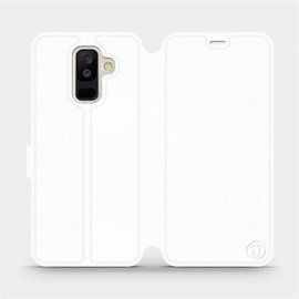 Hülle für Samsung Galaxy A6 Plus 2018 - Farbe White&Orange