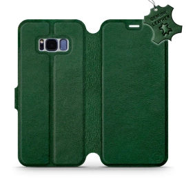 Hülle für Samsung Galaxy S8 - Farbe Green Leather