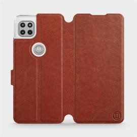 Hülle für Motorola Moto G 5G - Farbe Brown&Orange