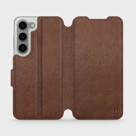 Hülle für Samsung Galaxy S23 - Farbe Brown Leather