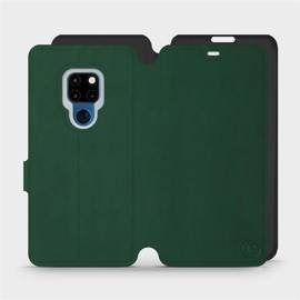 Hülle für Huawei Mate 20 - Farbe Grün mit Schwarz