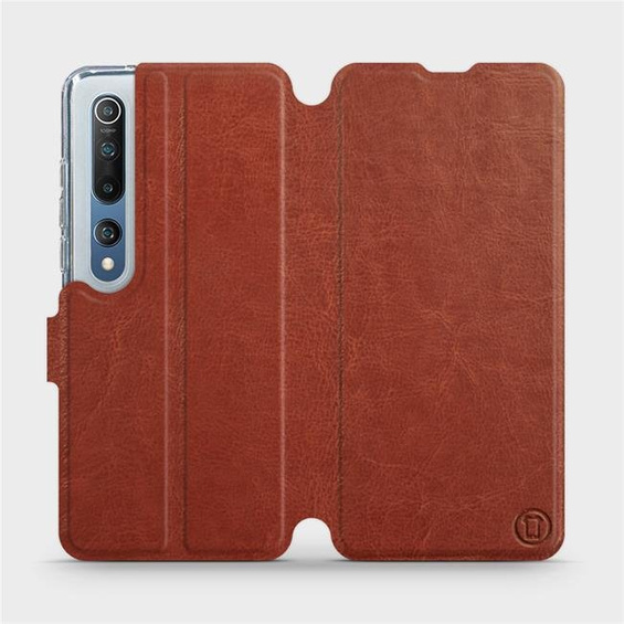 Hülle für Xiaomi Mi 10 - Farbe Brown&Orange