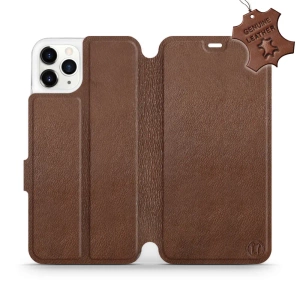 Hülle für Apple iPhone 11 Pro Max - Farbe Brown Leather