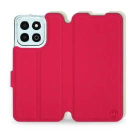 Hülle für Huawei Honor X6b - Farbe Rot mit Platin