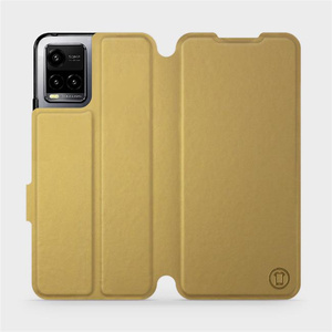 Hülle für Vivo Y33S - Farbe Gold&Gray