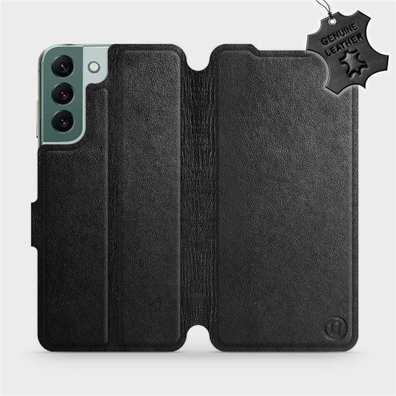 Hülle für Samsung Galaxy S22 Plus - Farbe Black Leather